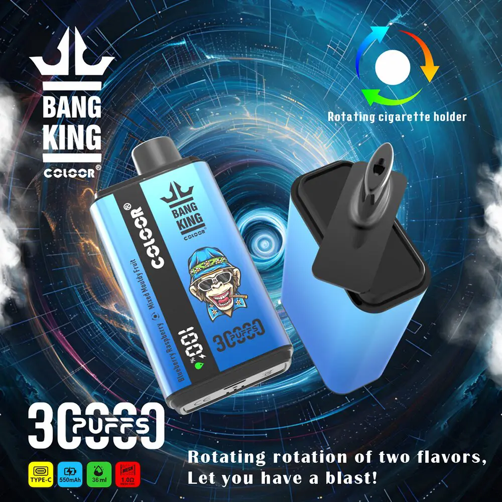 Bang King 30000 Puffs Double Flavor Rechargeable Disposable Vape (LED Display) Cheap Sale at Vapormo.com vapormo.com Bang King 30000 Puffs Double Flavor Rechargeable Disposable Vape (LED Display) Cheap Sale at Vapormo.com vapormo.com