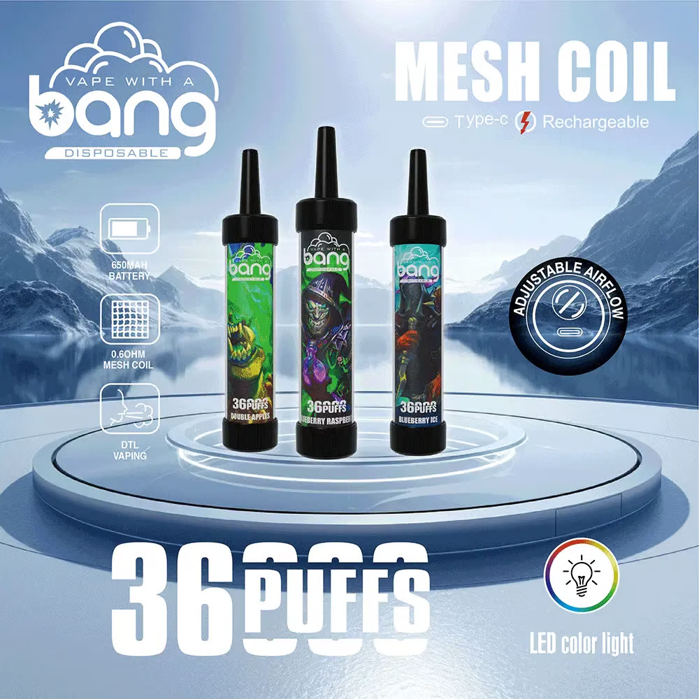 Bang 36000 Puffs Rechargeable DTL Disposable Kit Cheap Sale Vapormo.com vapormo.com Bang 36000 Puffs Rechargeable DTL Disposable Kit Cheap Sale Vapormo.com vapormo.com