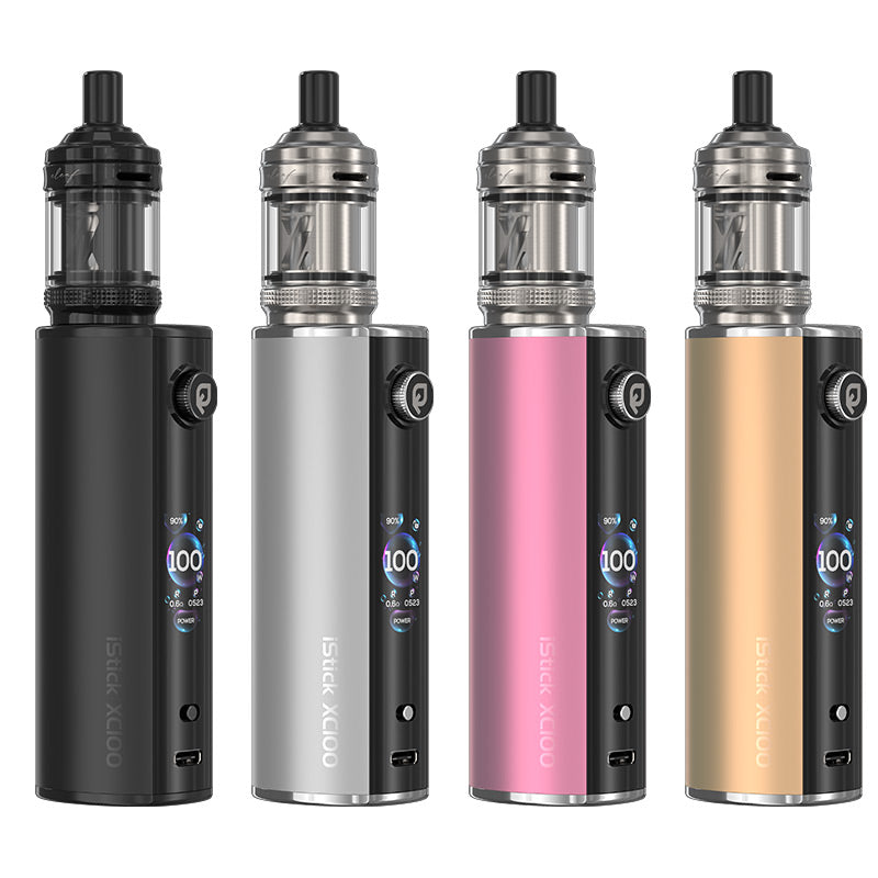 eleaf vape price iStick XC100 Kit with GTL X Tank 3ml at low online Strength:1500Mg XROS Cube Sour Apple Ice –