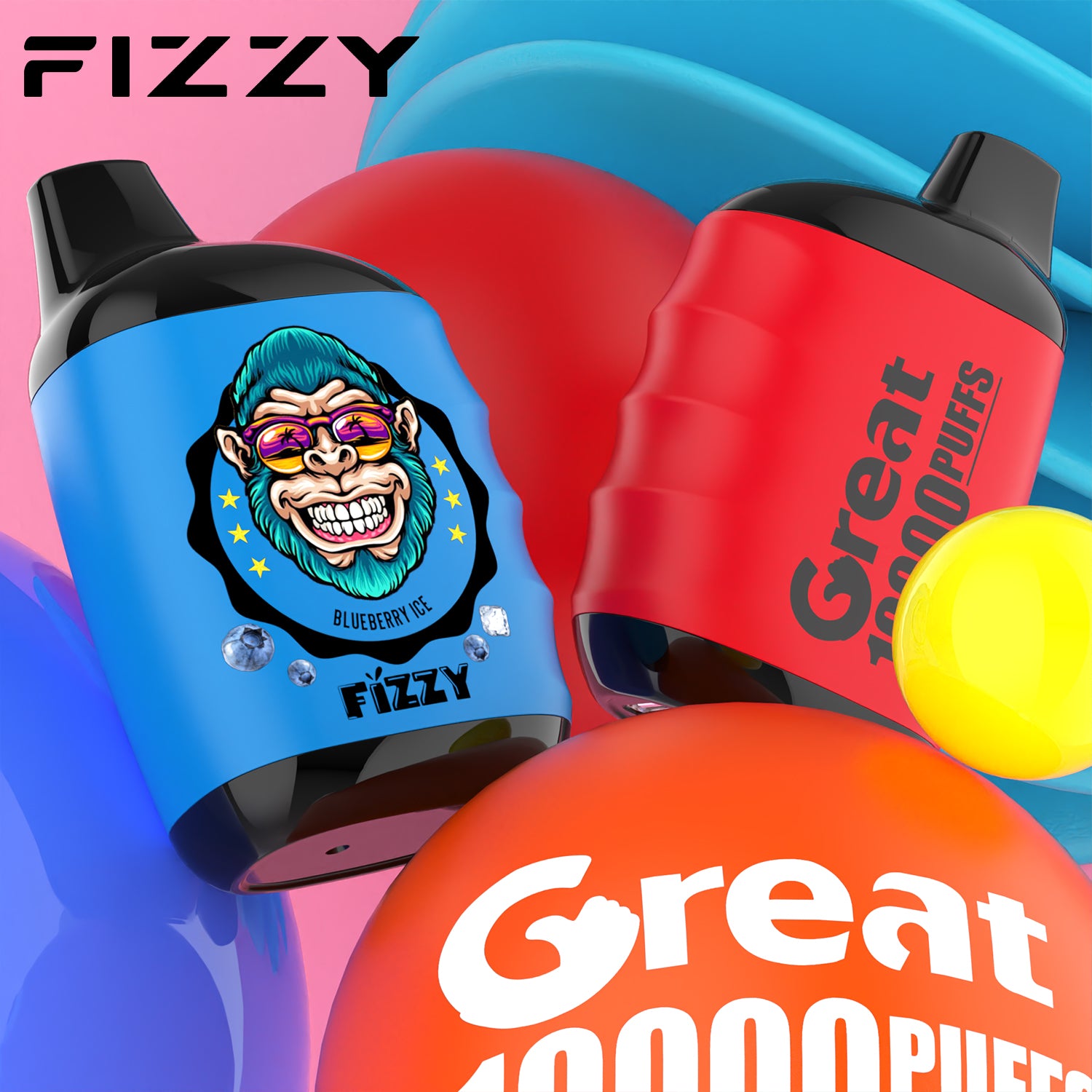 Fizzy GREAT 10000 Puffs Rechargeable Disposable Vape cheap sale | vapormo.com Fizzy GREAT 10000 Puffs Rechargeable Disposable Vape cheap sale | vapormo.com