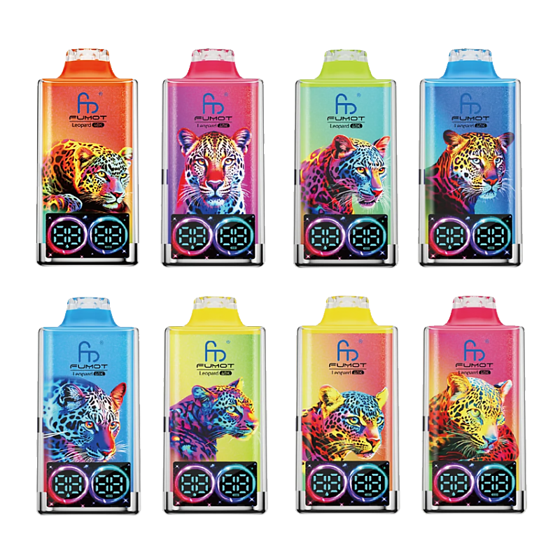 Fumot Leopard 40K Digital Display RGB Lights Disposable Kit40000 Puffs) Buy online | vapormo.com Fumot Leopard 40K Digital Display RGB Lights Disposable Kit40000 Puffs) Buy online | vapormo.com