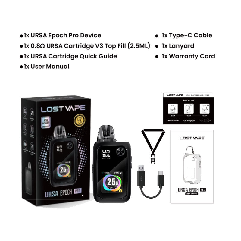 Lost Vape Ursa Epoch Pro Pod Kit 1400mAh
