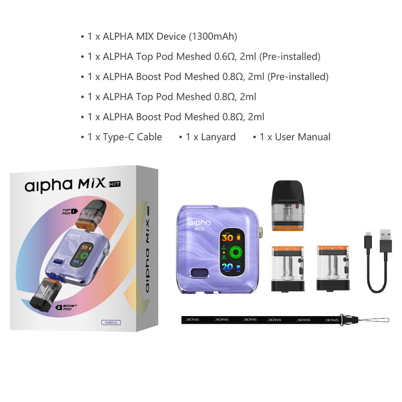 SMOK Alpha Mix Kit 1300mAh