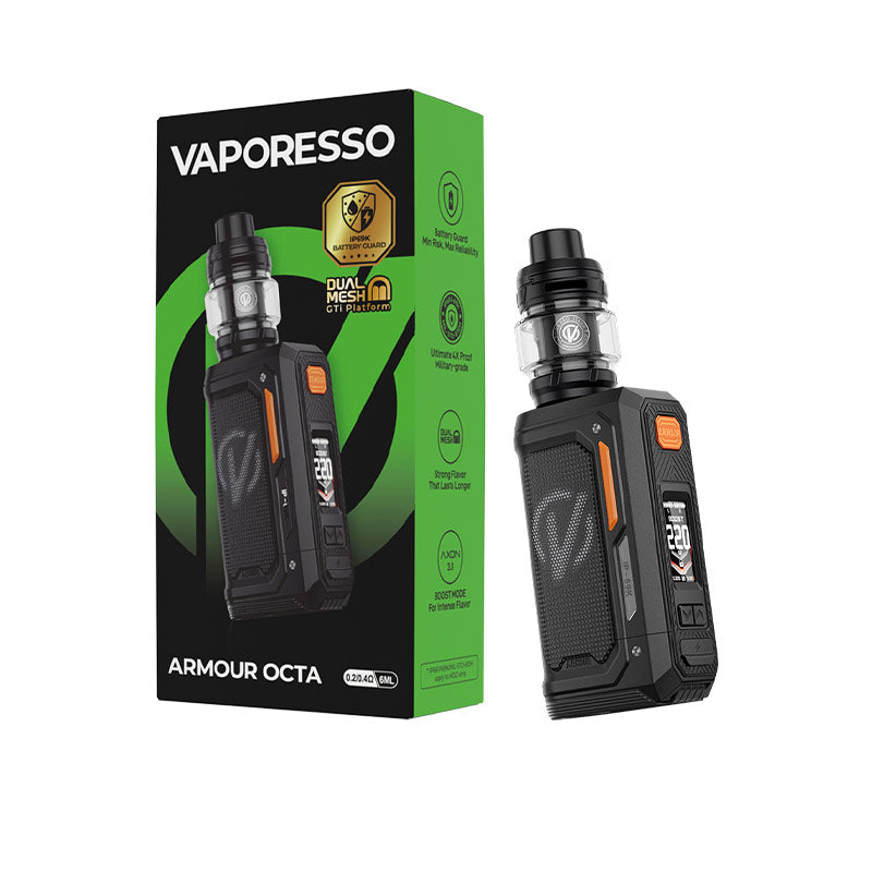 Vaporesso Armour OCTA Kit 220W with iTank T Dual Mesh Tank 6ml