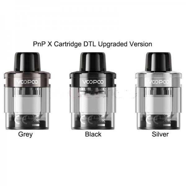 VOOPOO PnP X Replacement Empty Pod Cartridge Upgraded Version 2pcs/pack