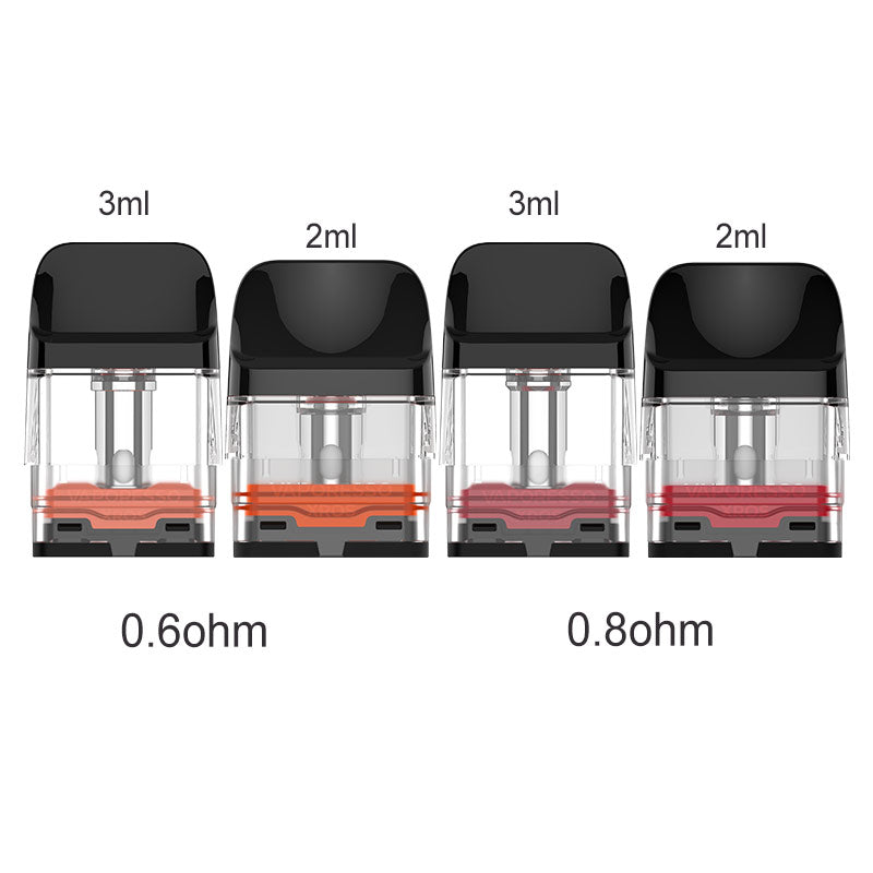Vaporesso Xros Series Corex 3.0 Pod Cartridge for Xros 5 / Xros 5 Mini / Xros / Xros 2 / Xros Mini / Xros 3 / Xros 3 Mini / Xros Nano / Xros 3 Nano / Xros Pro / Xros Cube / Xros 4 / Xros 4 Mini/Xros 4 Nano 3ml (4pcs/pack)