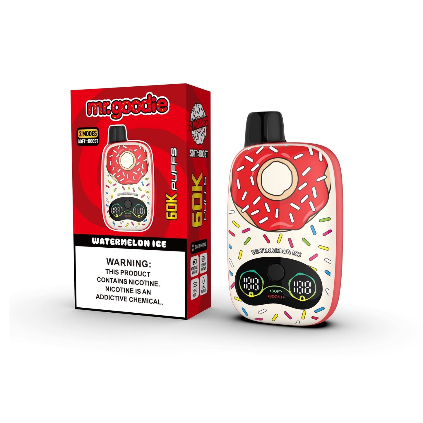Mr.Goodie Donut 60000 60K Puffs Disposable Kit