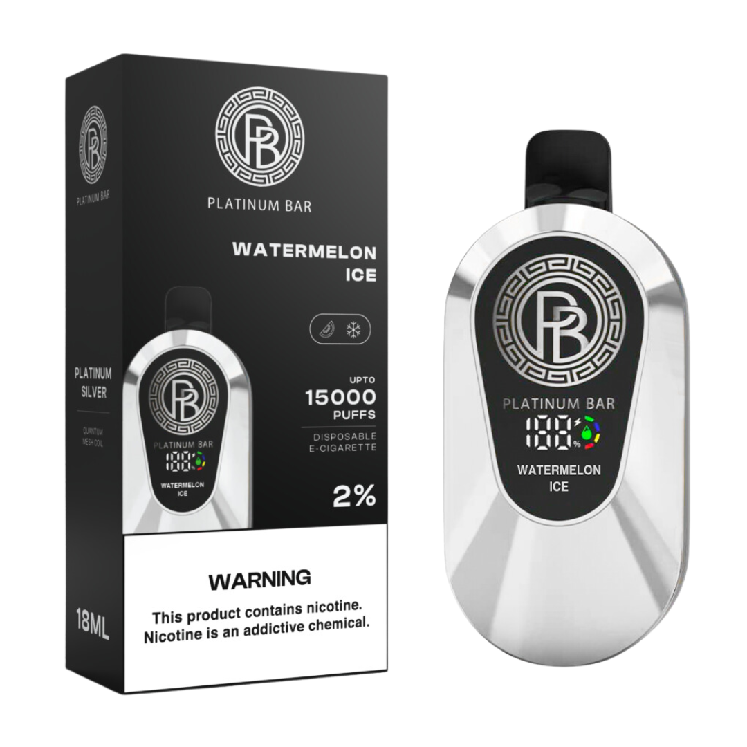 Platinum Bar 15000 Puffs Rechargeable Disposable Kit