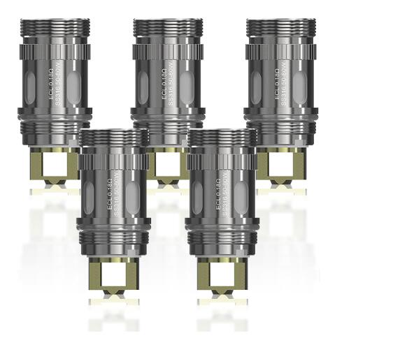 5PCS-PACK Eleaf ECL SS316 Coil Head 0.18 Ohm-0.3 Ohm