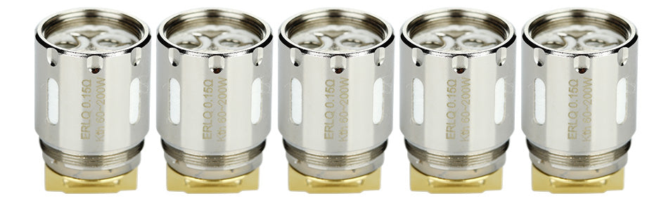 5PCS-PACK Eleaf ERLQ Quadruple Coil Head 0.15 Ohm for MELO RT 25