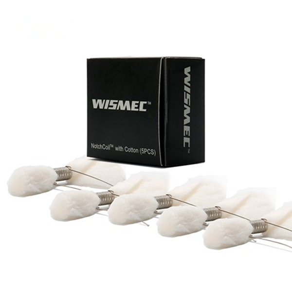 5PCS-PACK WISMEC Theorem Atomizer NotchCoil 0.25 Ohm