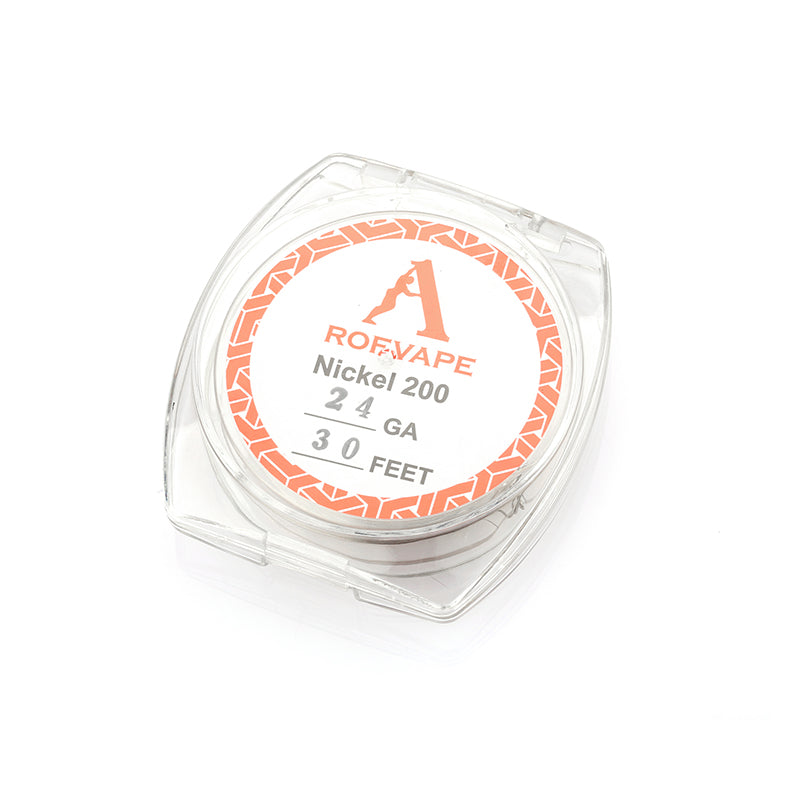 Rofvape Ni200 Nickel Wire 24-26-28GA RDA-RBA Atomizer (30 Feet)