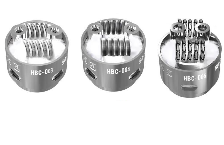 2PCS-PACK Geekvape Eagle HBC-S03- D04 Replacement Handbuilt Coil 0.2 Ohm