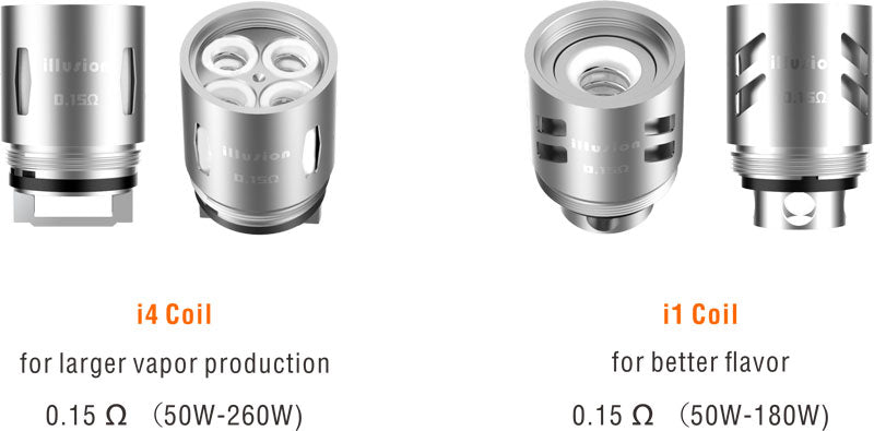 3PCS-PACK Geekvape illusion I4 Coil 0.15 Ohm