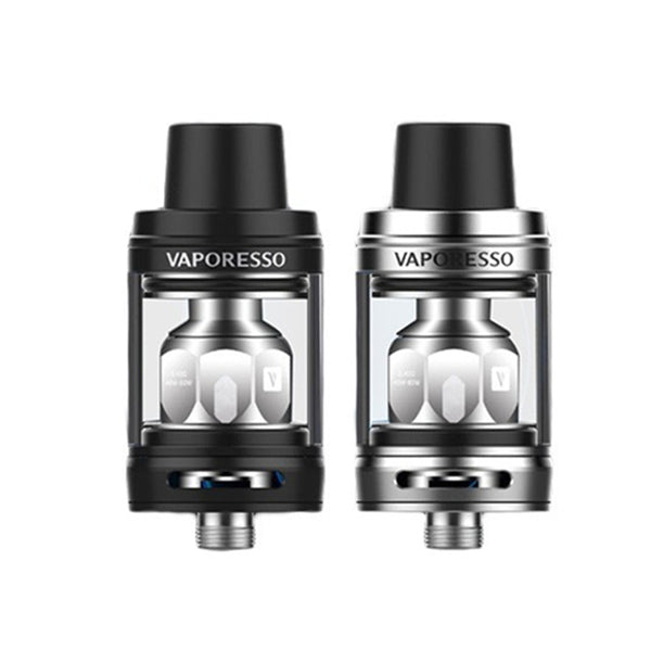 Color: Silver: Black; Blue; Red Vaporesso NRG SE 2ml Black Subohm Tank +  Free Coil For Nrg S Tanks
