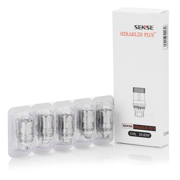5PCS-PACK Sense Herakles Plus Replacement Coil SS316L 0.2 Ohm