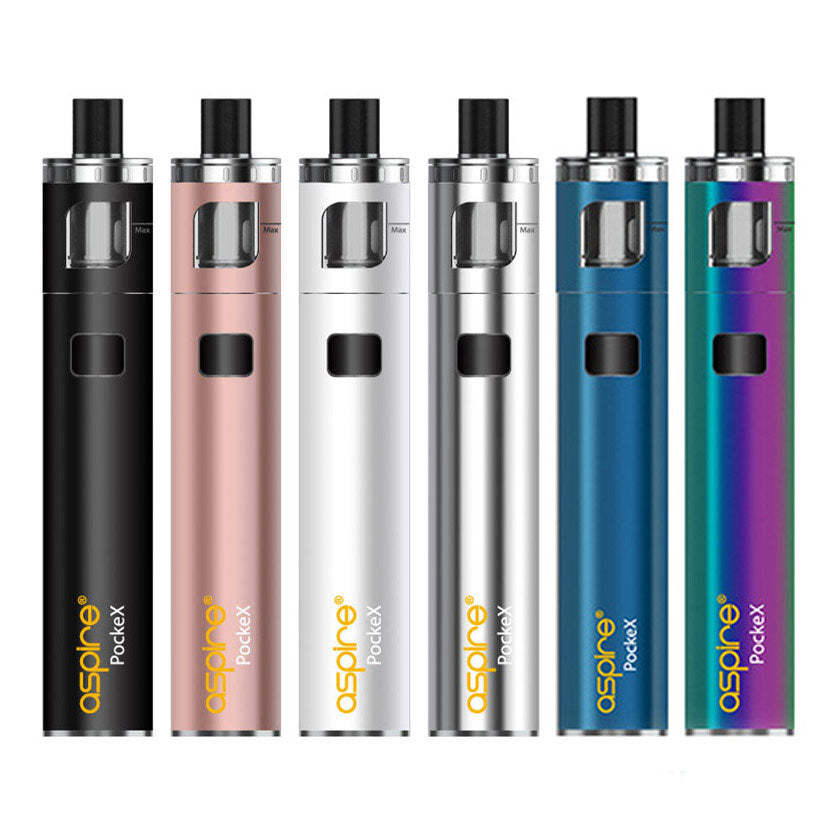 A great variety of Aspire PockeX Pocket AIO 2.0ML/1500mAh Starter Kit at  clearance outlet | vapormo.com