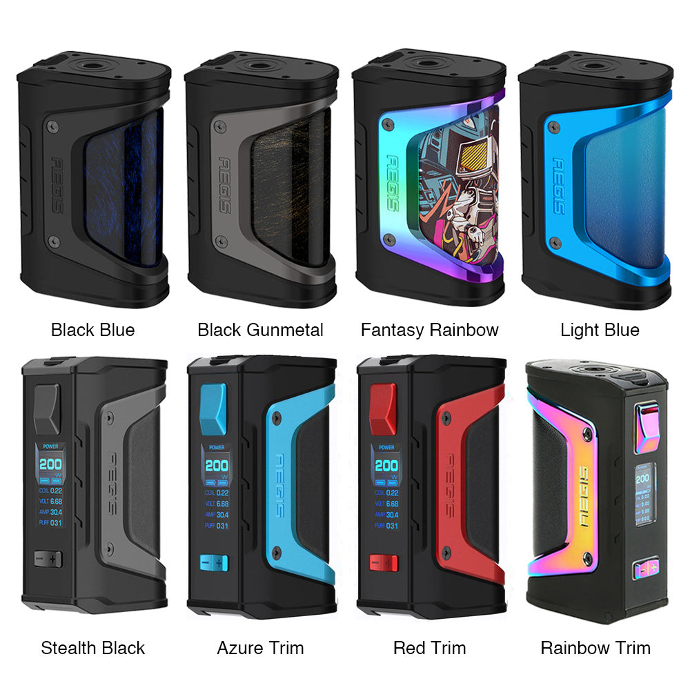 Browse all discount Geekvape Aegis Legend 200W TC Box Mod at the lowest prices | vapormo.com Browse all discount Geekvape Aegis Legend 200W TC Box Mod at the lowest prices | vapormo.com