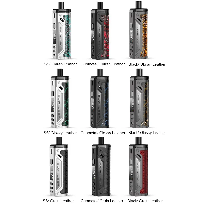 lost vape pod mod Thelema Kit 80W 3000mAh store online Resistance:0.2ohm PnP-VM5 0.35% Nicotine Hyde Retro RECHARGE Disposable