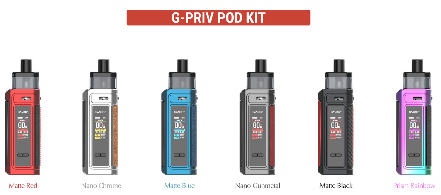 SMOK G-Priv 80W Pod Kit 5.5ml