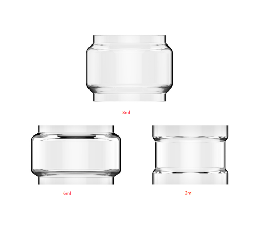 Uwell Valyrian II Pro Glass Tube 2ml/6ml/8ml