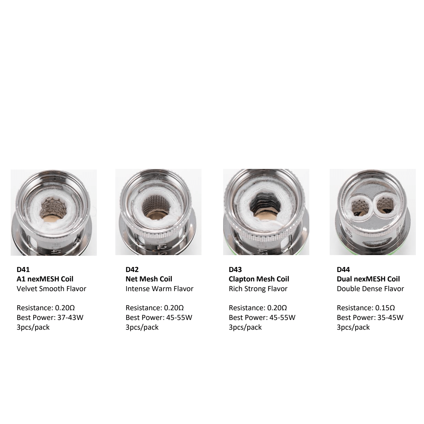 Wotofo nexMINI D Series Coil 3pcs/1pc at discount price at the store online  – vapormo.com