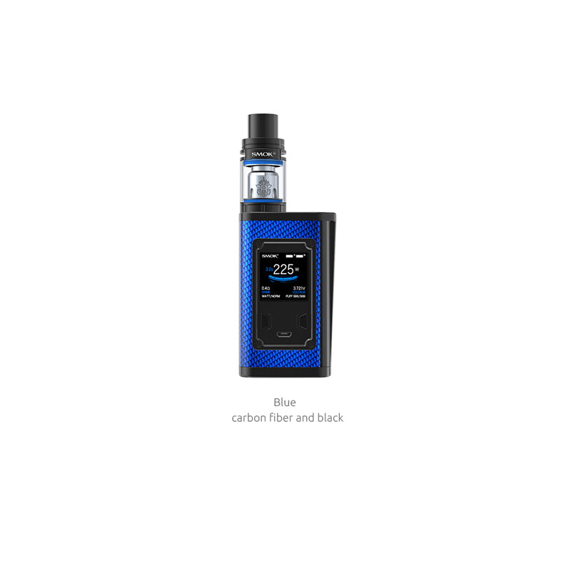 Smok Majesty 225W Starter Kit Carbon Fiber Edition With TFV8 X-Baby Tank(4ML)