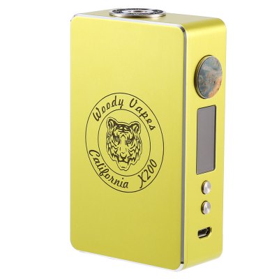 Woody Vapes X200 TC Box Mod by dual 18650 Batteries