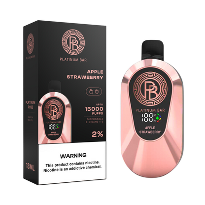 Platinum Bar 15000 Puffs Rechargeable Disposable Kit