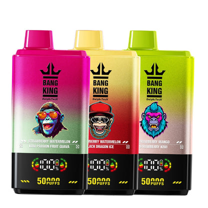 Bang King 50000 Puffs Dual Flavors Disposable Kit (50K Puffs)