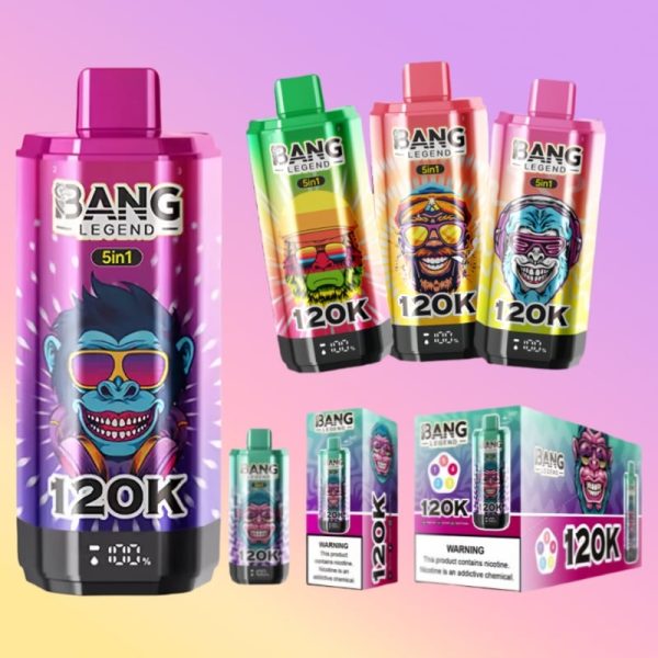 Bang Legend 120000 120K Puffs 5in1 Disposable Vape