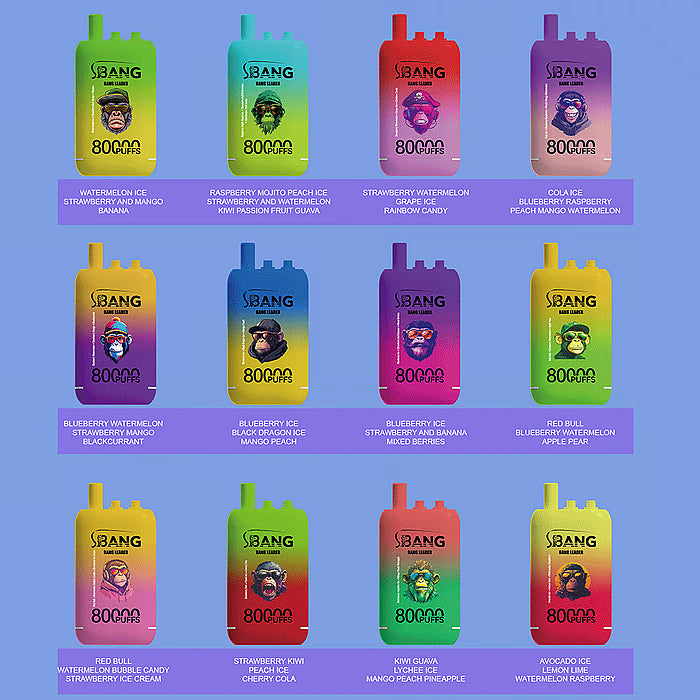 Bang Leader (Bang Legend) 80000 Puff 3-in-1 Flavor 80K Disposable Vape