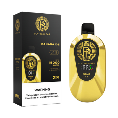 Platinum Bar 15000 Puffs Rechargeable Disposable Kit