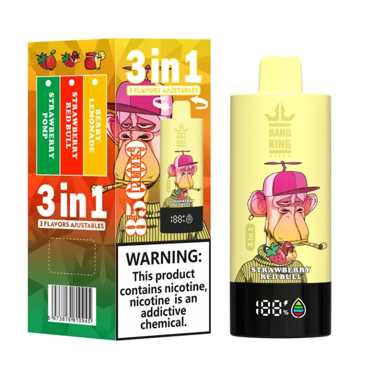 Bang King Triple 85K 3in1 Disposable Vape(85000 Puffs)