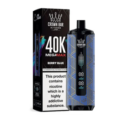 AL Fakher Crown Bar Mega Max 40K 40000 Puffs Disposable Kit