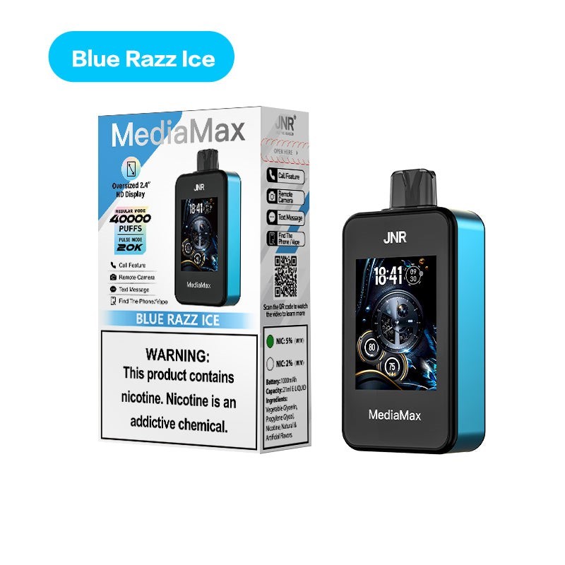JNR MediaMax 40000 Rechargeable Disposable Vape 21ml