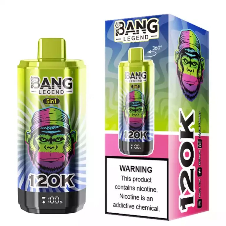 Bang Legend 120000 120K Puffs 5in1 Disposable Vape