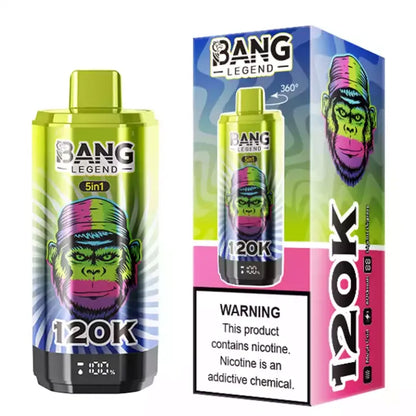 Bang Legend 120000 120K Puffs 5in1 Disposable Vape