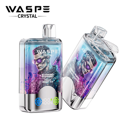 40000 puffs disposable vape wholesale WASPE Crystal 40000 Puffs 40K Disposable Kit (Double Flavor) online shop