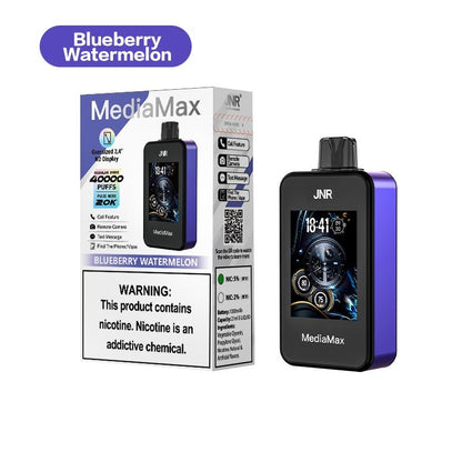 JNR MediaMax 40000 Rechargeable Disposable Vape 21ml
