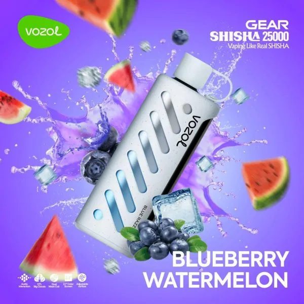 Vozol GEAR SHISHA 25000 Puffs Disposable Vape Cheap Sale at vapormo.com Vozol GEAR SHISHA 25000 Puffs Disposable Vape Cheap Sale at vapormo.com