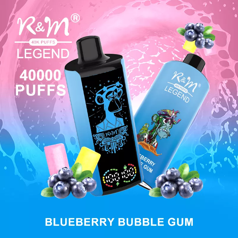 R&M LEGEND 40000 Puffs Mega Screen Rechargeable Disposable Kit 10pcs/pack  Clearance