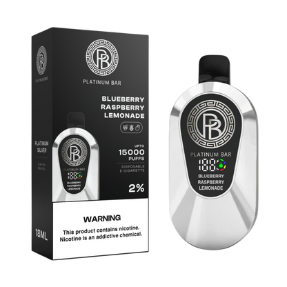 Platinum Bar 15000 Puffs Rechargeable Disposable Kit