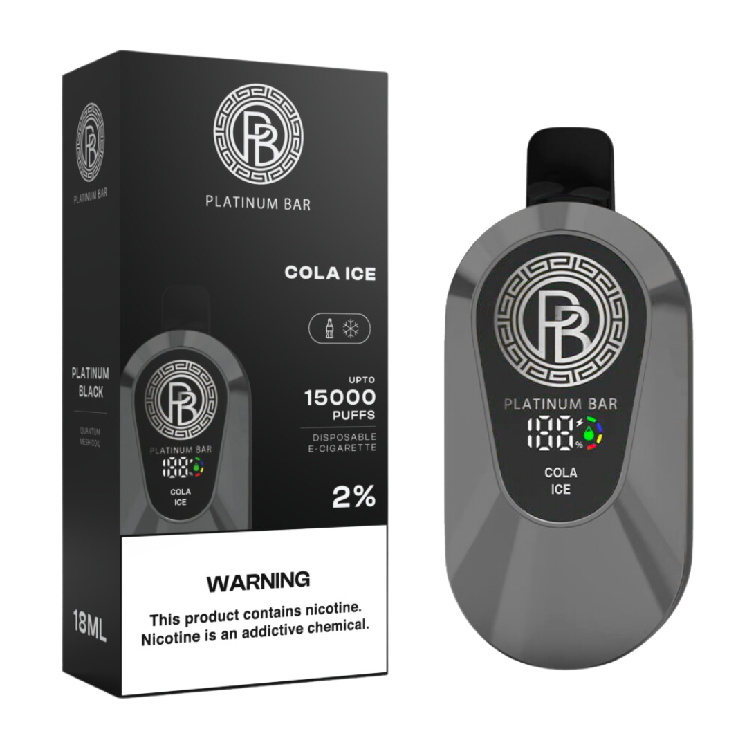 Platinum Bar 15000 Puffs Rechargeable Disposable Kit