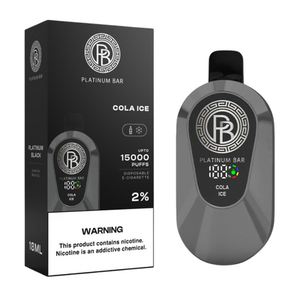 Platinum Bar 15000 Puffs Rechargeable Disposable Kit