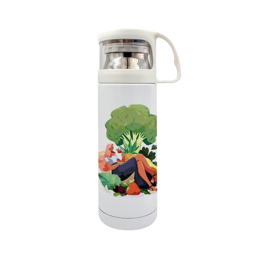 Custom Personalised Photo Thermos Metal Water Bottles (Made in USA, Free Fast Shipping)