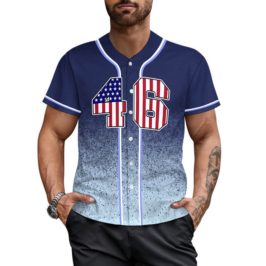 Custom design personalized men's photo baseball jersey uniform J50T (Made in China, Free Fast Shipping)
