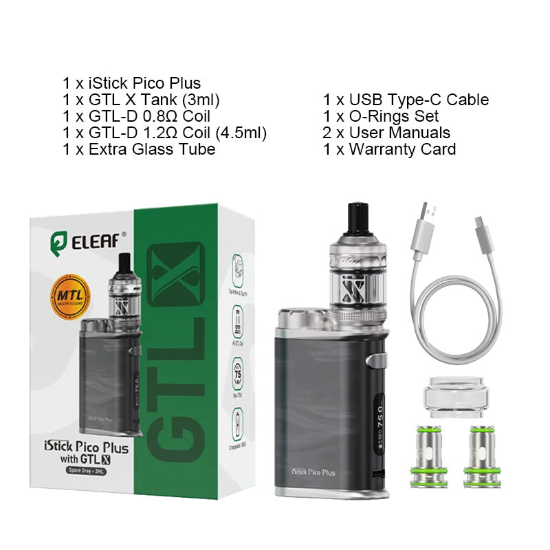 Eleaf iStick Pico Plus Kit with GTL X Tank 3ml