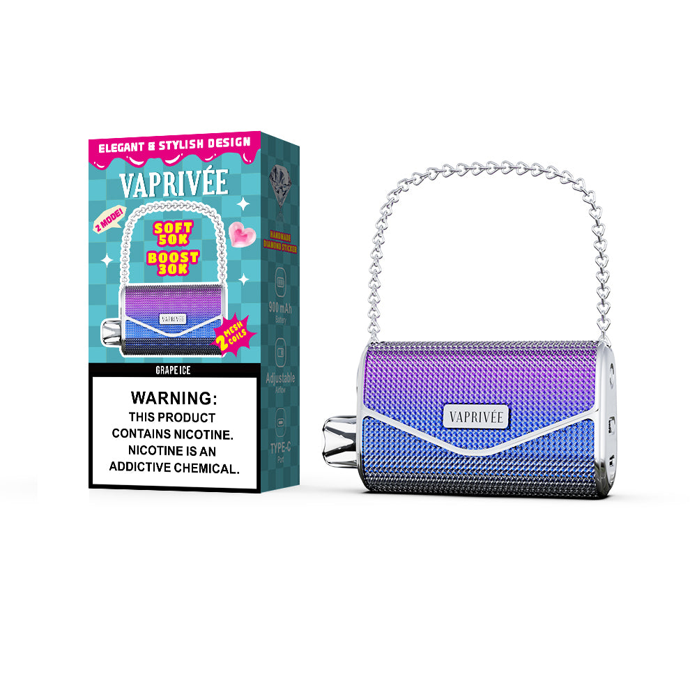VAPRIVÉE 50000 50K Puffs Dual Mode Disposable Kit 20ml