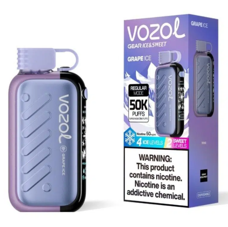 VOZOL Gear Ice & Sweet 50K Puffs Disposable Kit (50000 Puffs)